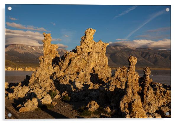 Sunrise at Mono Lake Acrylic by Thomas Schaeffer