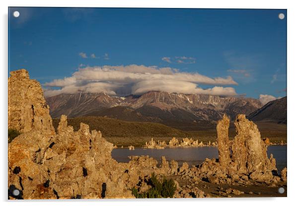 Sunrise at Mono Lake Acrylic by Thomas Schaeffer