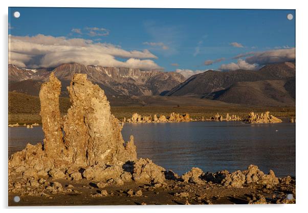 Sunrise at Mono Lake Acrylic by Thomas Schaeffer
