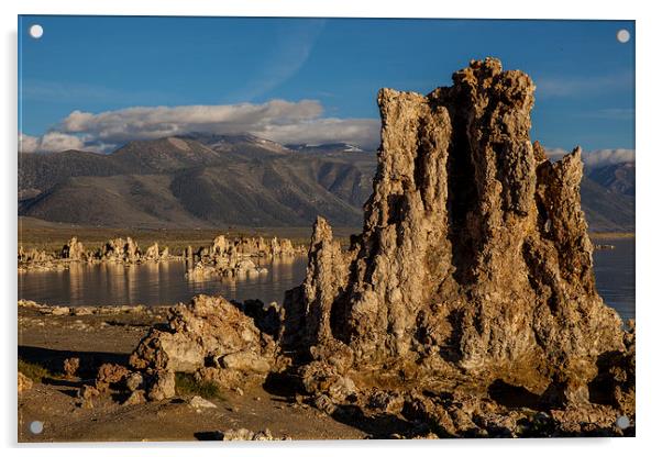 Sunrise at Mono Lake Acrylic by Thomas Schaeffer