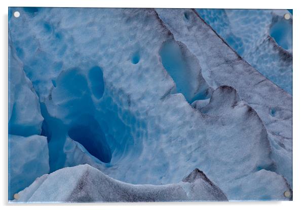 Gletscherzunge des Nigardsbreen Acrylic by Thomas Schaeffer
