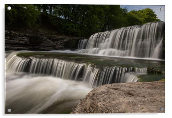 Aysgarth Falls Acrylic by Thomas Schaeffer