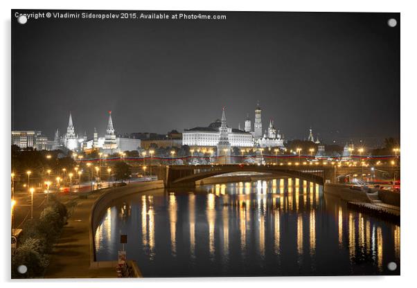 The Kremlin Acrylic by Vladimir Sidoropolev