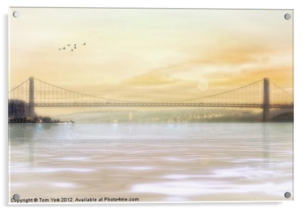 THE BRIDGE Acrylic by Tom York