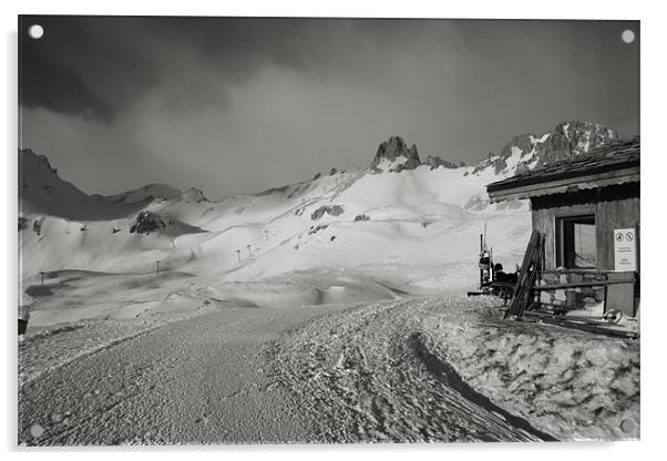 L'Aiguille Percee Acrylic by Dave Livsey