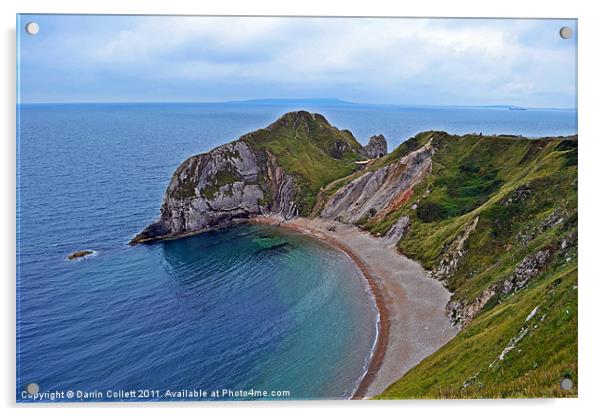 The Dorset Coast Acrylic by Darrin Collett
