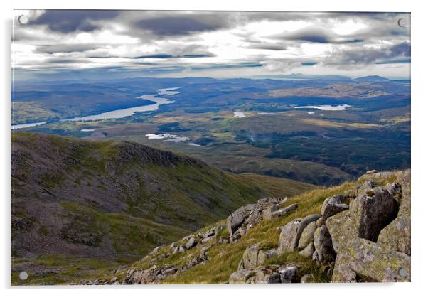 Ben Cruachan (4) Acrylic by Geoff Storey