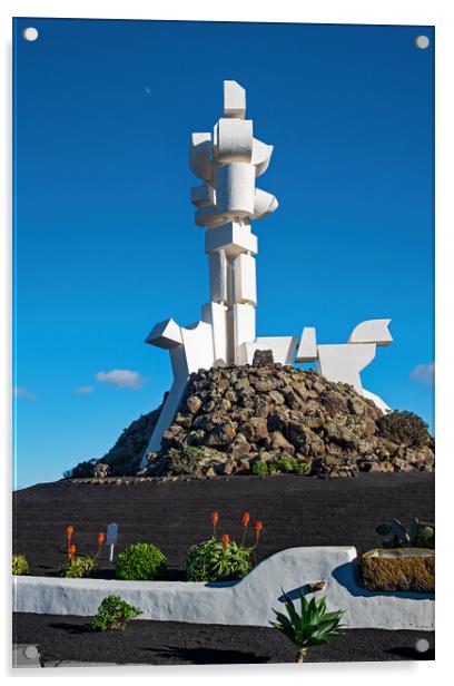 Monumento al Campesino Acrylic by Joyce Storey