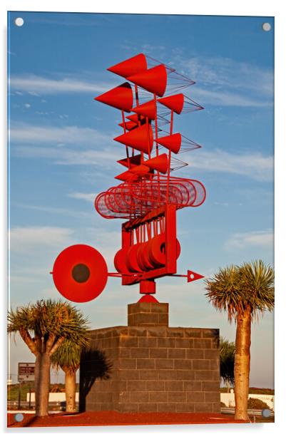Wind Toy, Arrieta  Acrylic by Joyce Storey
