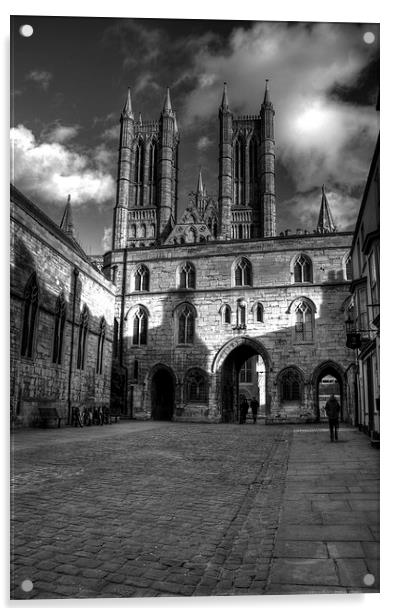  Lincoln Cathedral Acrylic by Steven Shea