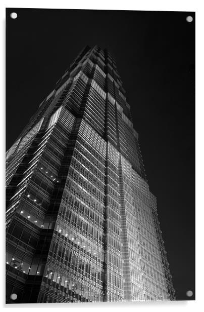 Jin Mao Tower Acrylic by Thomas Stroehle