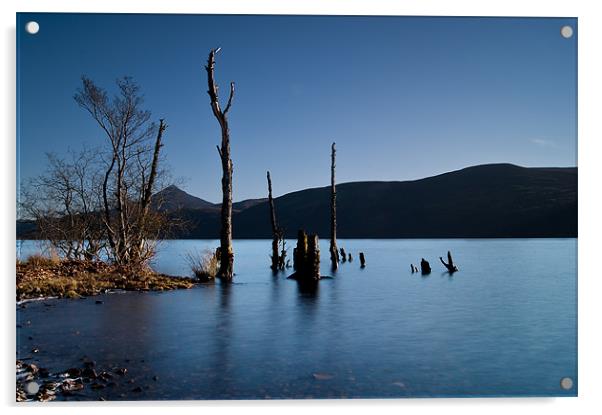 Loch Rannoch Acrylic by Keith Thorburn EFIAP/b