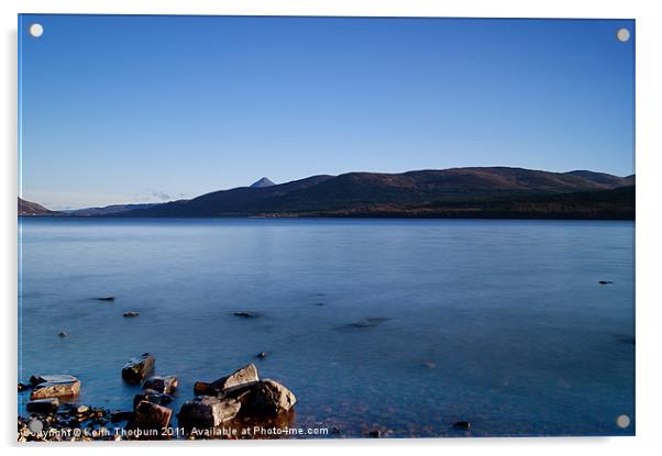 Loch Rannoch Acrylic by Keith Thorburn EFIAP/b