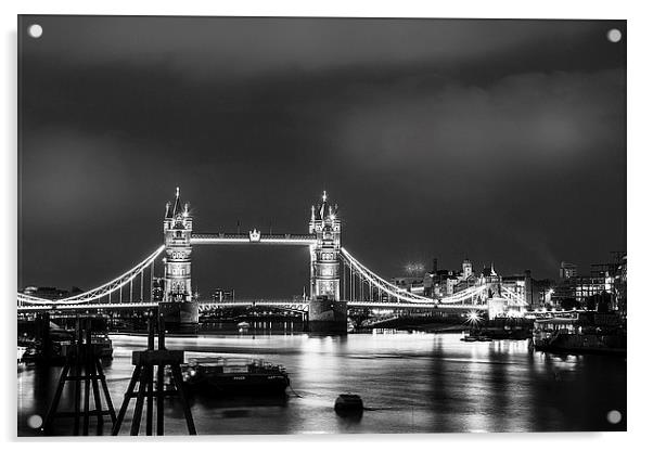 Tower Bridge Acrylic by Keith Thorburn EFIAP/b