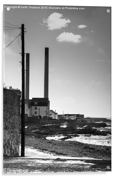 Cockenzie Power Station.tif Acrylic by Keith Thorburn EFIAP/b