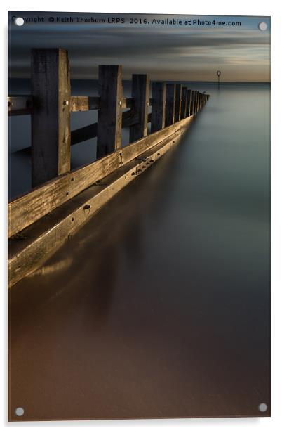 Portobello Beach Sunrise Acrylic by Keith Thorburn EFIAP/b