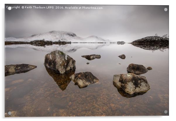 Rannoch Moor  Acrylic by Keith Thorburn EFIAP/b