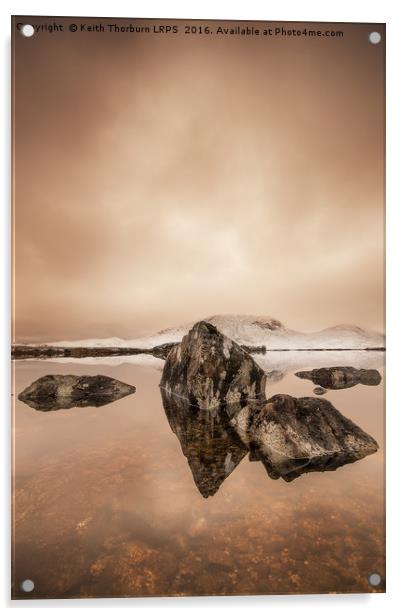 Rannoch Moor  Acrylic by Keith Thorburn EFIAP/b