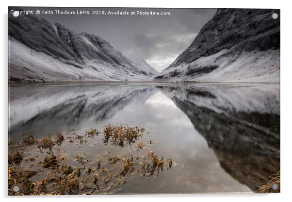 Loch Achtriochtan Acrylic by Keith Thorburn EFIAP/b