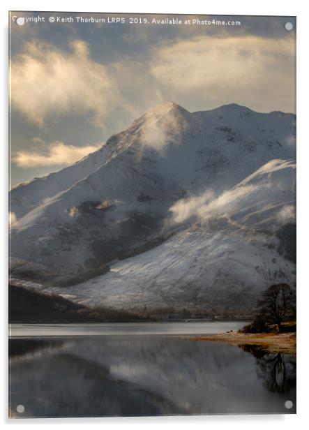 Loch Leven Glencoe Acrylic by Keith Thorburn EFIAP/b