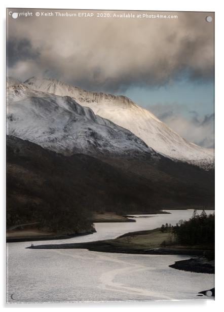 Loch Leven Acrylic by Keith Thorburn EFIAP/b
