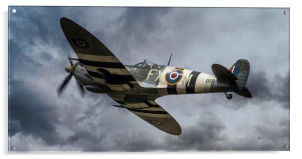 The Kent Spitfire Acrylic by J Biggadike