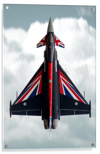 Eurofighter Typhoon - Anarchy1 Acrylic by J Biggadike