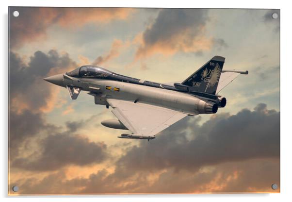 Eurofighter Typhoon Dixie Acrylic by J Biggadike