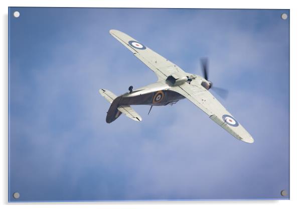  Hawker Hurricane Mk IIc Acrylic by J Biggadike