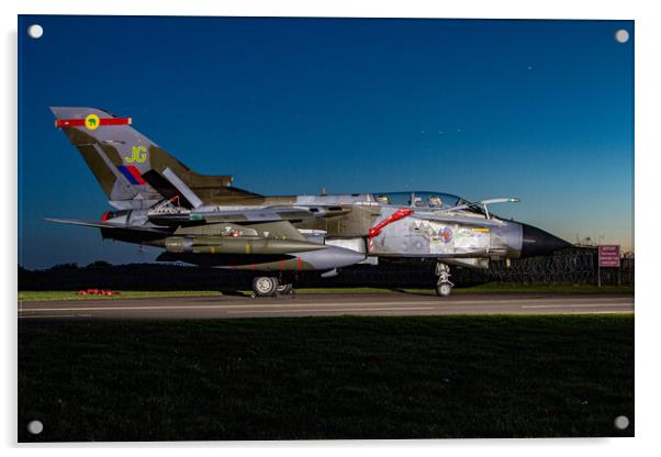 Panavia Tornado GR1 ZA320 Acrylic by J Biggadike