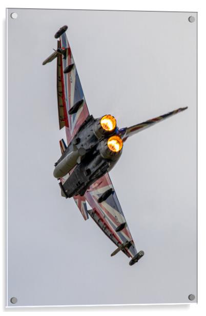 Anarchy1 Eurofighter Typhoon Acrylic by J Biggadike
