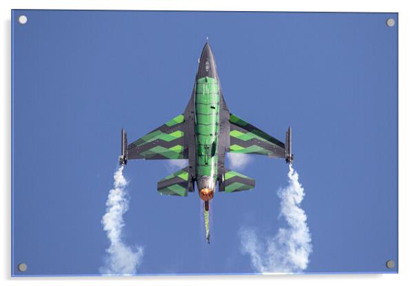 Belgian F-16 Dream Viper Acrylic by J Biggadike