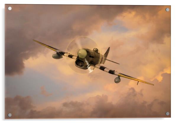 Hawker Tempest MkV Acrylic by J Biggadike