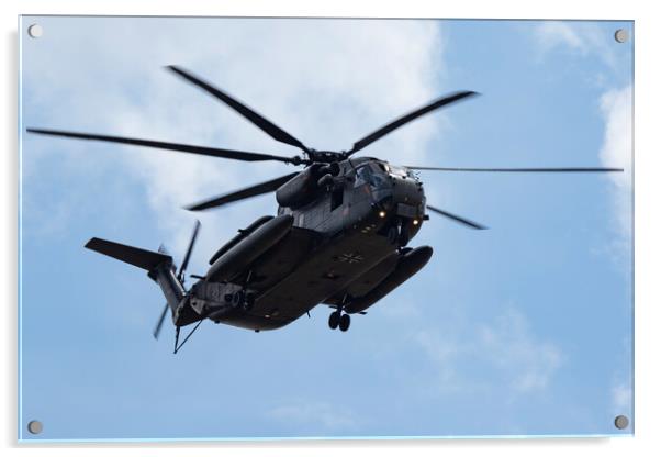 German Sikorsky CH-53G Sea Stallion Acrylic by J Biggadike