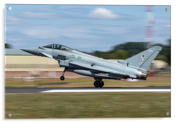 Eurofighter Typhoon FGR4 Acrylic by J Biggadike