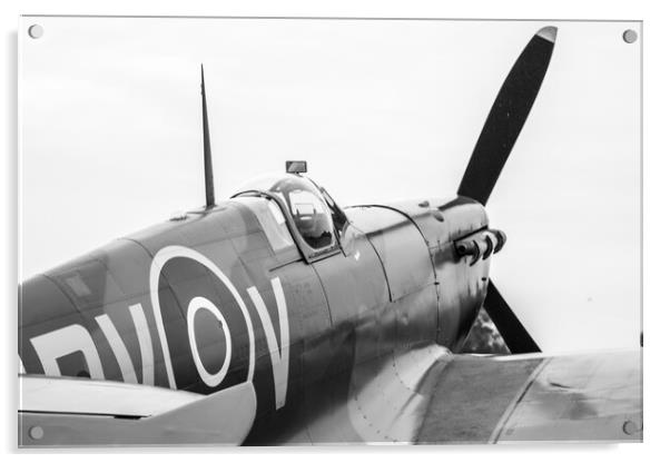Spitfire MK Vc EE602 Acrylic by J Biggadike