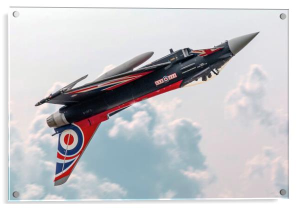  RAF Typhoon Blackjack Acrylic by J Biggadike