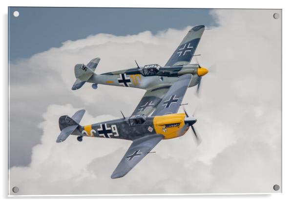 Buchon Bf109s Acrylic by J Biggadike