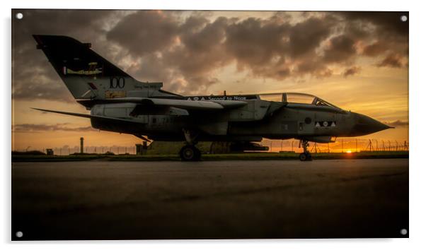 Panavia Tornado ZA398 Acrylic by J Biggadike