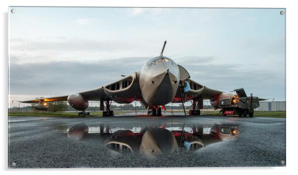 Handley Page Victor K2 XL231 Acrylic by J Biggadike