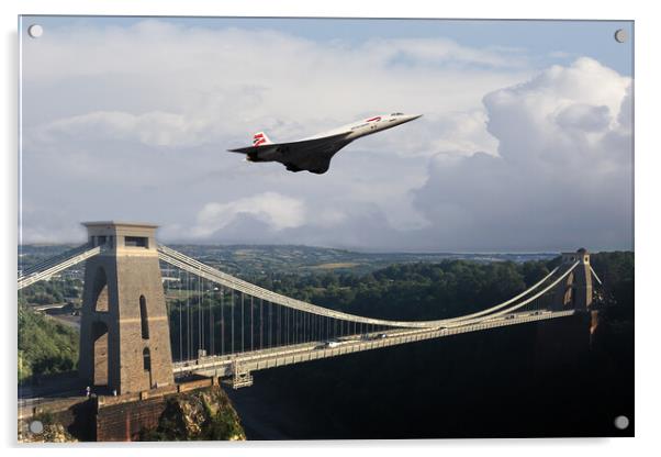 Concorde Finale Acrylic by J Biggadike