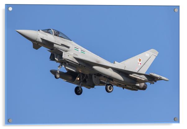 12 Squadron Eurofighter Acrylic by J Biggadike