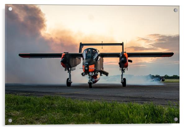 OV10 Bronco Smoke Acrylic by J Biggadike