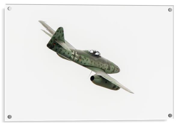 Messerschmitt Me 262 Acrylic by J Biggadike