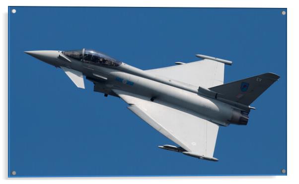 Eurofighter Typhoon FGR4 Acrylic by J Biggadike