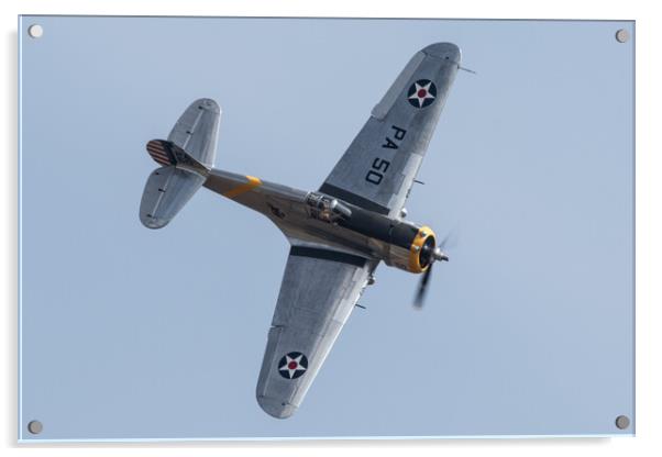 Curtiss P-36 Acrylic by J Biggadike