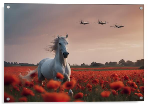  Flight of Freedom Acrylic by J Biggadike