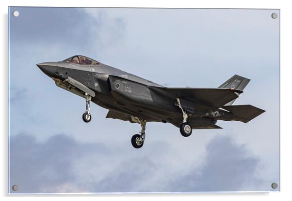 F-35A Lightning II  Acrylic by J Biggadike