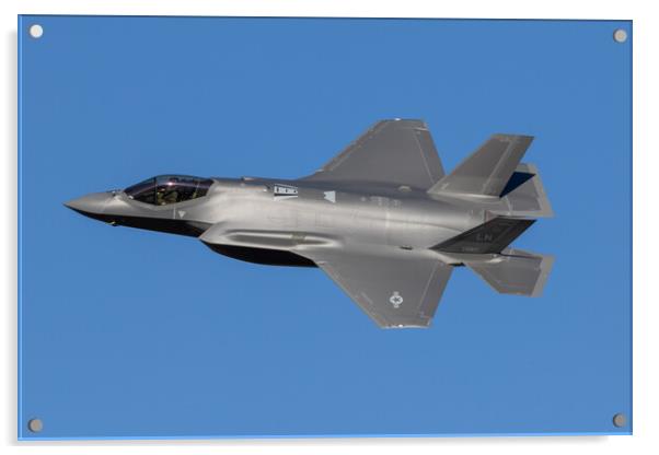 F35A Lightning II Acrylic by J Biggadike