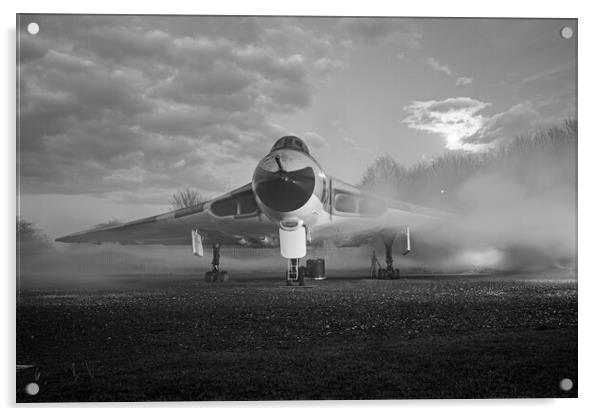 Vulcan Bomber XL319 Acrylic by J Biggadike
